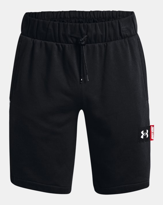 Men's UA Perimeter Fleece Shorts, Black, pdpMainDesktop image number 4